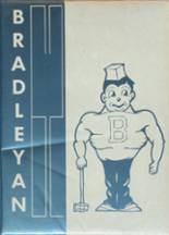 Bradley-Bourbonnais High School 1962 yearbook cover photo
