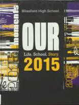Blissfield High School 2015 yearbook cover photo