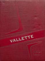 Schuylkill Valley High School 1957 yearbook cover photo
