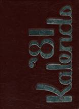 1981 Delaware Academy Yearbook from Delhi, New York cover image