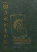 Sparta Academy 1994 yearbook cover photo
