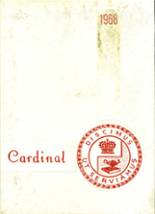 Caroline High School 1968 yearbook cover photo