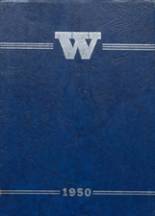 Waupaca High School 1950 yearbook cover photo