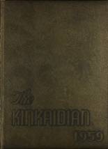 Kinkaid High School 1959 yearbook cover photo