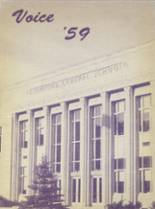 Stamford Central School 1959 yearbook cover photo