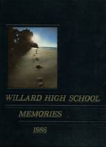 Willard High School 1986 yearbook cover photo