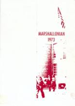 Marshall High School 1973 yearbook cover photo