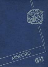 Mindoro High School 1953 yearbook cover photo