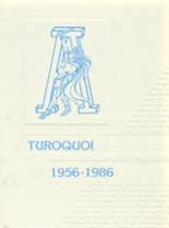 Azusa High School 1986 yearbook cover photo