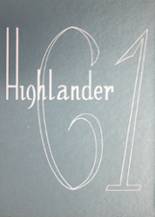 1961 Highland High School Yearbook from Anderson, Indiana cover image