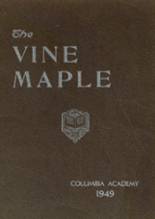 Columbia Academy 1949 yearbook cover photo