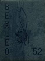 1952 Bexley High School Yearbook from Bexley, Ohio cover image