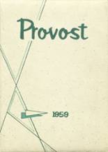 Provo High School 1959 yearbook cover photo