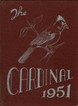 Granby High School 1951 yearbook cover photo