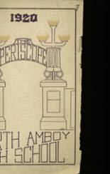 Perth Amboy High School 1920 yearbook cover photo