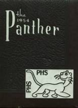 Paschal High School 1954 yearbook cover photo