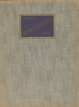 Hall High School 1939 yearbook cover photo
