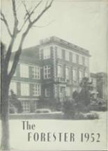 Forest Avenue High School 1952 yearbook cover photo