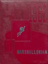 Marshall High School 1962 yearbook cover photo