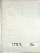 Rochelle Township High School 1954 yearbook cover photo