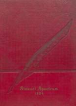 1954 Stewart High School Yearbook from Oxford, Ohio cover image
