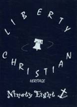 Liberty Christian School of the Tri-Cities 1998 yearbook cover photo