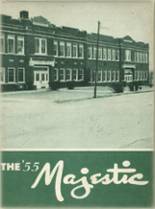 1955 Wayne Township School Yearbook from Rochester, Indiana cover image