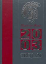 2003 Clarenceville High School Yearbook from Livonia, Michigan cover image