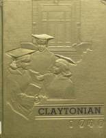 Clay City Community High School 1949 yearbook cover photo