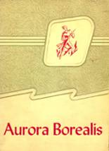 Aurora High School 1952 yearbook cover photo