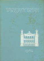 Julius T. Wright School for Girls 1964 yearbook cover photo