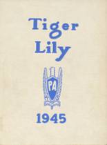 Port Allegany High School 1945 yearbook cover photo