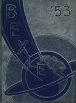 Bexley High School 1953 yearbook cover photo