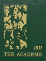 Academy High School 1971 yearbook cover photo