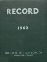Montpelier High School 1962 yearbook cover photo
