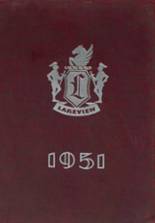 Lakeview High School 1951 yearbook cover photo