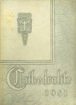 Cathedral High School 1951 yearbook cover photo