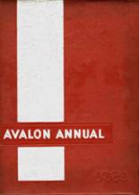 Avalon High School 1954 yearbook cover photo