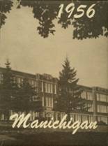 Manistee High School 1956 yearbook cover photo
