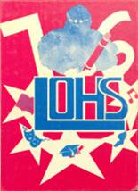 Leroy-Ostrander High School 1976 yearbook cover photo