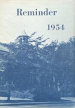 Lockwood High School 1954 yearbook cover photo