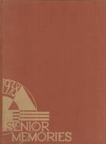 Oakland Technical High School 1938 yearbook cover photo