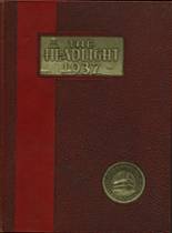 South Portland High School 1937 yearbook cover photo