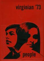 Virginia High School 1973 yearbook cover photo