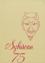 Sylacauga High School 1975 yearbook cover photo