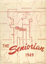 Thorp High School 1949 yearbook cover photo