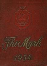 St. Mark's Catholic School 1954 yearbook cover photo