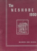 Brandon High School 1950 yearbook cover photo