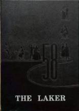 1958 Glen Lake High School Yearbook from Maple city, Michigan cover image