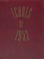 Chicopee High School 1952 yearbook cover photo